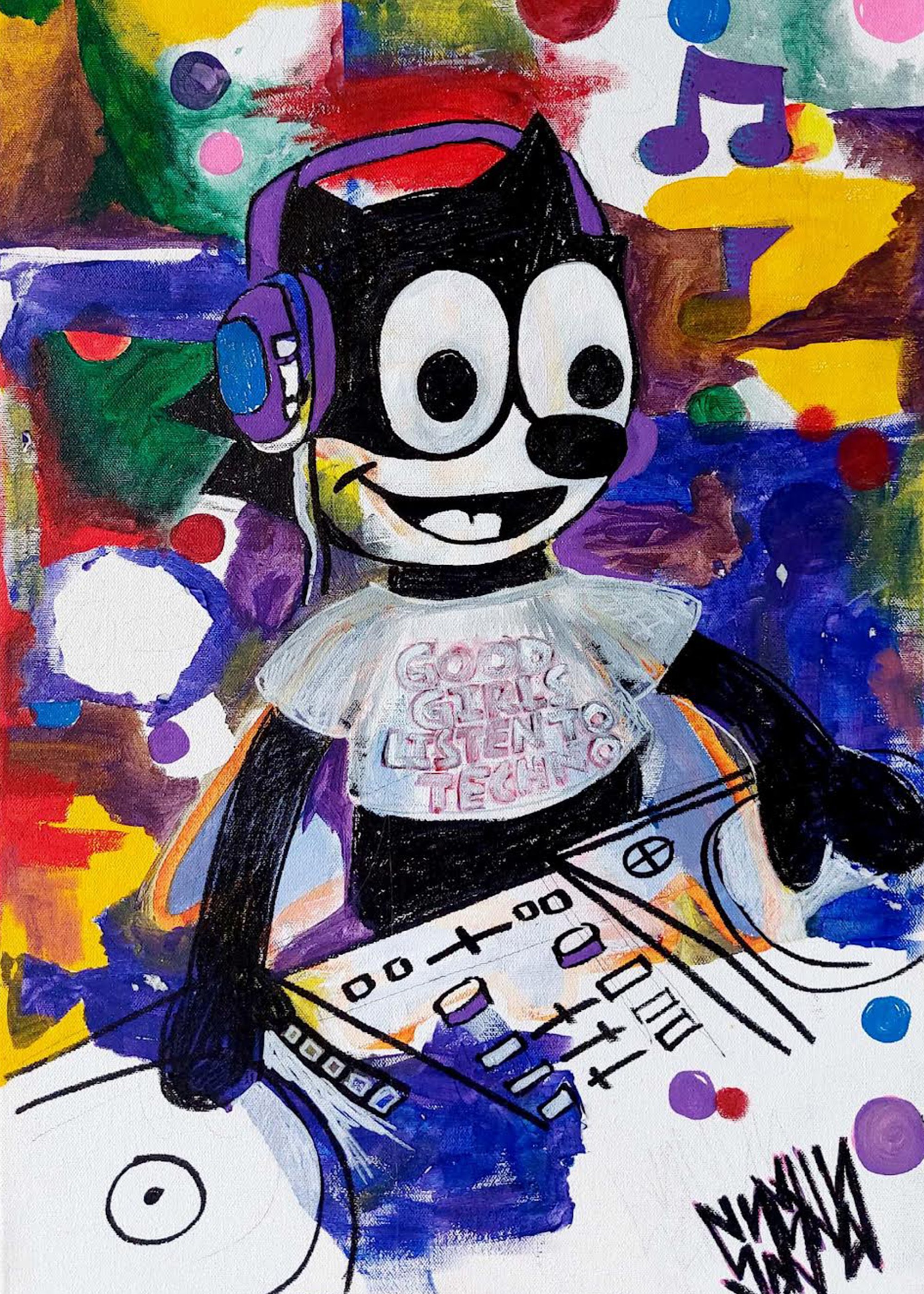 felix · good girls listen to techno