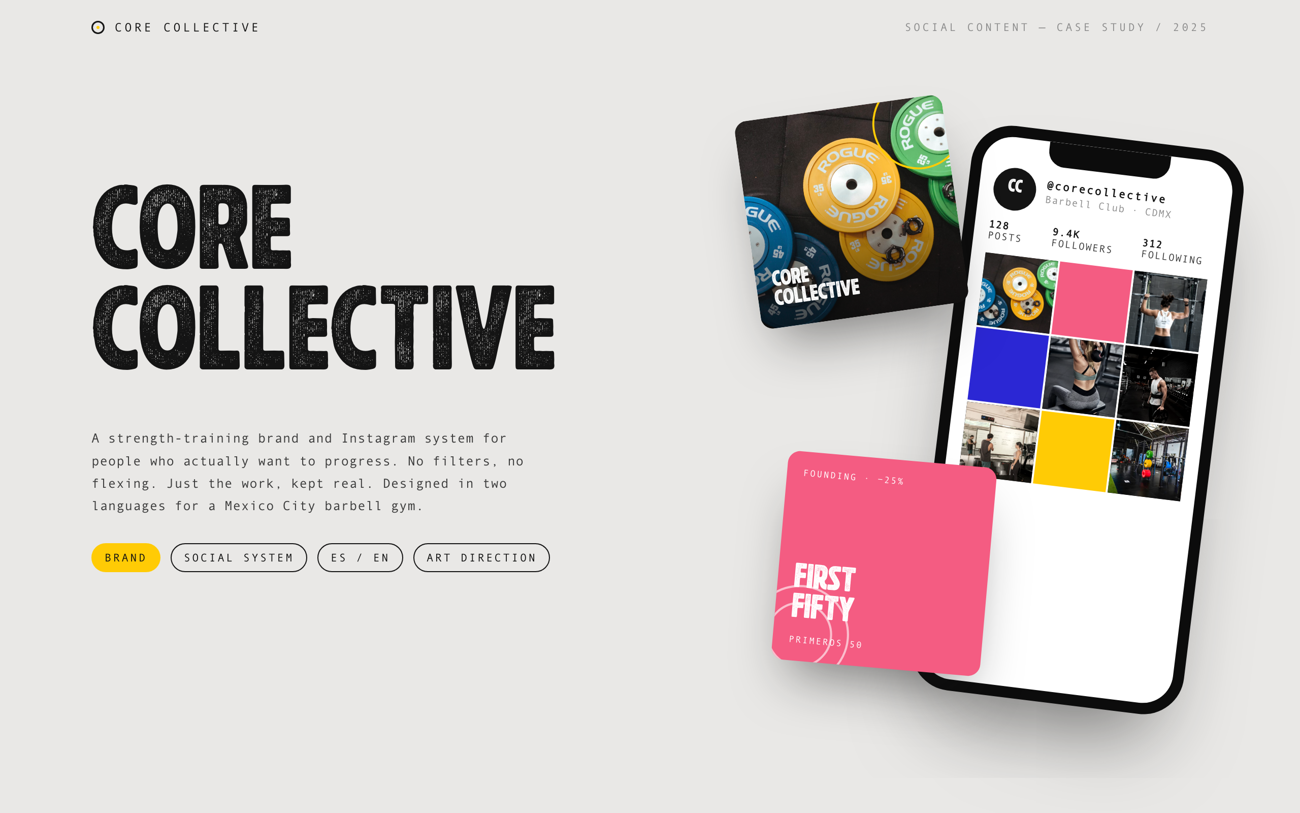 Core Collective, Social Campaign